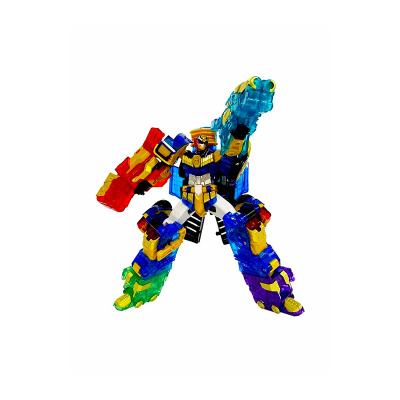 Игрушка робот-трансформер Блю Коп Special 20 см S1 Метал Кард Бот 69020 3