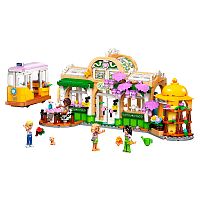 Конструктор Lego Friends 42671 Зеленое кафе и магазин цветов