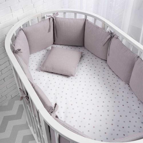 Бортики в кроватку Soft Cotton Perina СК1/4-05
