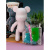 Алмазная мозаика на фигурке Blue bear Draw me! 156-DB008