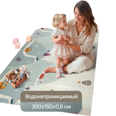 Игровой развивающий коврик Рыжий кот КВ-8732 3