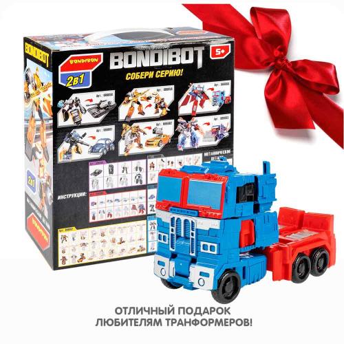 Робот-трансформер 2в1 Bondibot Грузовик Bondibon ВВ6060 фото 15