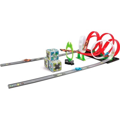 Автотрек  с мёртвыми петлями и инерционной машинкой Go Gears Extreme Verti-GO Bburago 18-30536 1