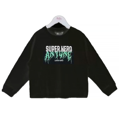 Лонгслив для мальчика Deloras DLS 30005 черный 1