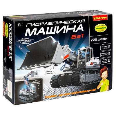 Конструктор Науки с Буки Гидравлическая машина 6 в 1 Bondibon ВВ5695 5