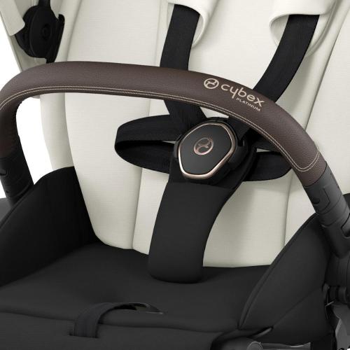 Коляска 2 в 1 Cybex Priam IV Rosegold Off White фото 15