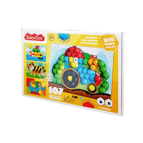Мозаика для малышей Baby Toys Трактор 107 элементов Десятое Королевство 03579 фото 12