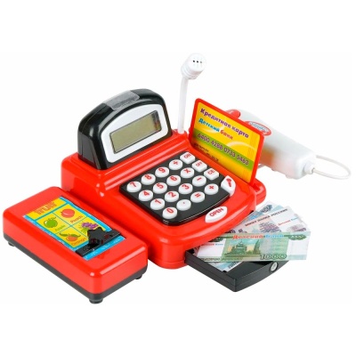 Игровой набор Касса магазина с аксессуарами 31 предмет ABtoys PT-00829 2 Игровой набор Касса магазина с аксессуарами 31 предмет ABtoys PT-00829 2