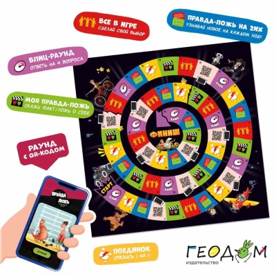 Игра настольная Правда–ложь Безумный микс Геодом