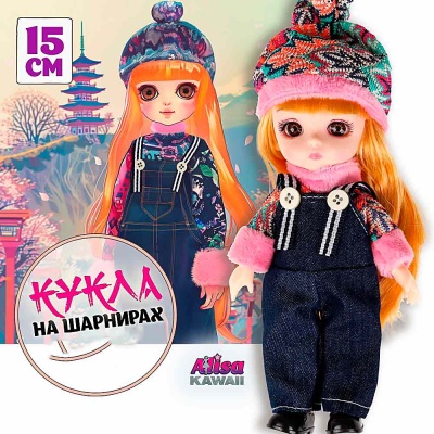 Кукла Alisa Kawaii mini 15 см 1toy Т24353 3