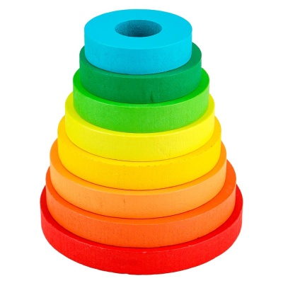 Пирамидка лабиринт деревянный Рыжий кот И-4017 3