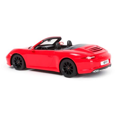 Машина радиоуправляемая Porsche 911 Carrera S масштаб 1:14 Rastar 47700R красная фото 2