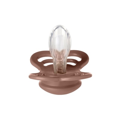 Соска-пустышка силиконовая 6-36 месяцев BIBS Supreme Silicone Woodchuck 610247 2