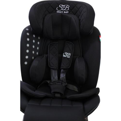 Автокресло Sweet Baby Fortuna 360 SPS IsoFix Black фото 2