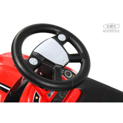 Детский толокар RiverToys L001LL-A красный фото 6