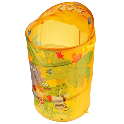 Корзина для игрушек Зебра в клеточку Играем вместе XDP-17946-R 02