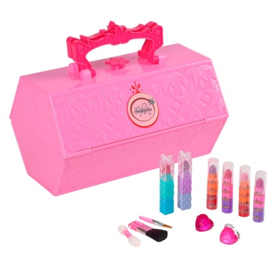Набор косметики для девочек в кейсе Сундучок принцессы Зефирка K-0051 3