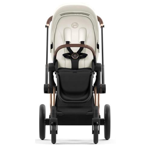 Коляска 2 в 1 Cybex Priam IV Rosegold Off White фото 16