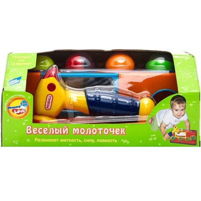 Игрушка развивающая Веселый молоточек Mommy Love 599