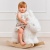 Игрушка качалка Bunny Happy Baby 91034 white