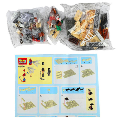 Конструктор Мой мир + спайдермен Город мастеров 62150-CY 4