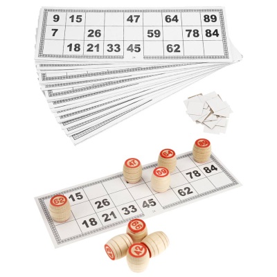 Настольная игра Русское Лото в деревянном сундучке Miland ИН-3551 2