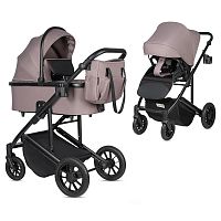 Коляска 2 в 1 Farfello Solo Duo Comfort SOLO-1 Greige