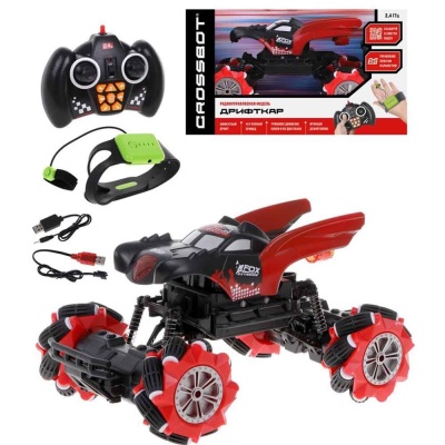 Дрифткар на радиоуправлении Крылья 2в1 Crossbot 870804