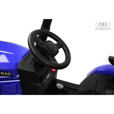 Детский электромобиль RiverToys O555OO синий