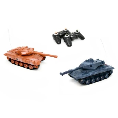 Радиоуправляемый танковый бой 2 танка масштаб 1:32 Zhorya HB-DZ04 2
