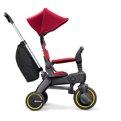 Детский складной трёхколёсный велосипед Doona Liki Trike S3 Flame Red 02