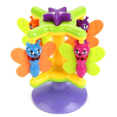 Погремушка-каруселька на присоске Бабочки Умка TY9023-R