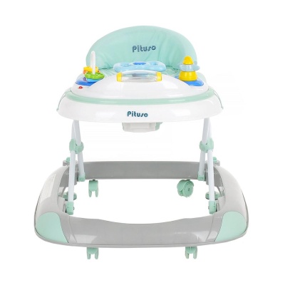 Ходунки Маленький водитель Pituso W1118PB8-Mint/Grey Серый/Ментол 04