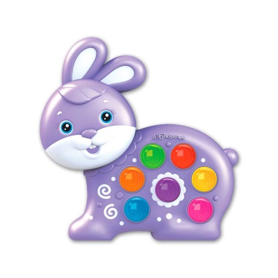 Музыкальная развивающая игрушка Зайчик Азбукварик