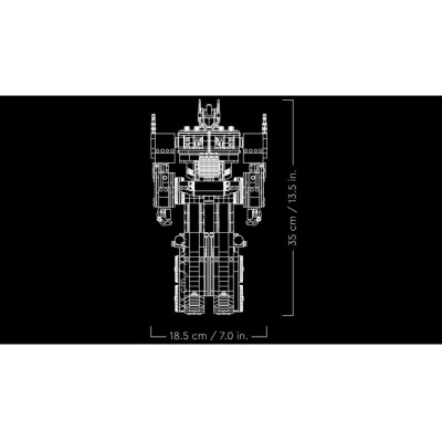 Конструктор Lego Icons Transformers 10302 Оптимус Прайм