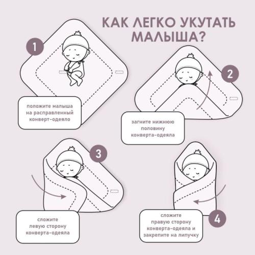 Конверт-одеяло Розалия Маленькая звезда 11803 фото 3
