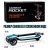 Самокат трёхколесный складной с подсветкой Rocket R0200 бирюзовый
