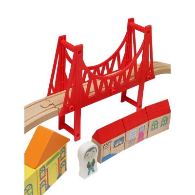 Деревянная железная дорога Рыжий Кот ИД-1223