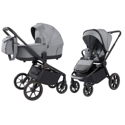 Коляска 3 в 1 Carrello Epica CRL-8511 Silver Grey фото 2