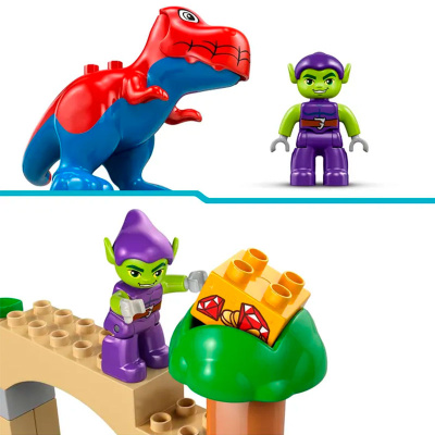 Конструктор Lego Duplo Динозавр Паук-Рекс против Зелёного Гоблина 10463 2