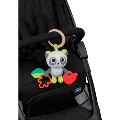 Игрушка погремушка мягкая Панда Chicco 00011566000000