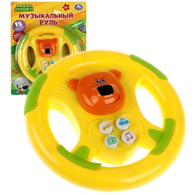 Музыкальный руль Ми-ми-мишки Умка B2069457-R2 Музыкальный руль Ми-ми-мишки Умка B2069457-R2