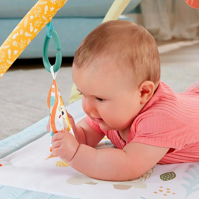 Коврик сенсорный с игрушками Fisher Price Mattel HRB15