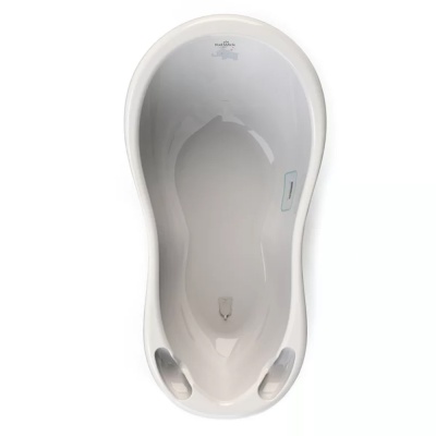 Детская ванна Шатл с термометром, серый KidWick-2