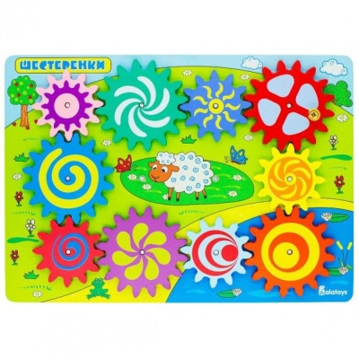 Бизиборд Шестеренки Алатойс ББ509