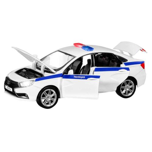Коллекционная машинка Lada Vesta Полиция Автопанорама JB1251151 фото 2