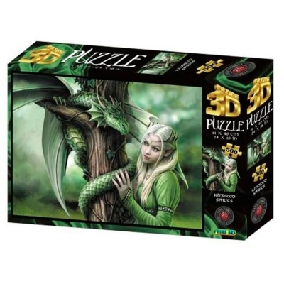 Пазл Super 3D Родственная душа 500 деталей Prime 3D 10361 2