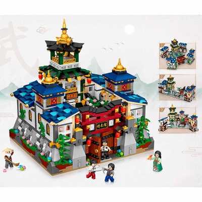 Конструктор Школа Кунг-фу 2770 деталей Loz 1032_MK 2