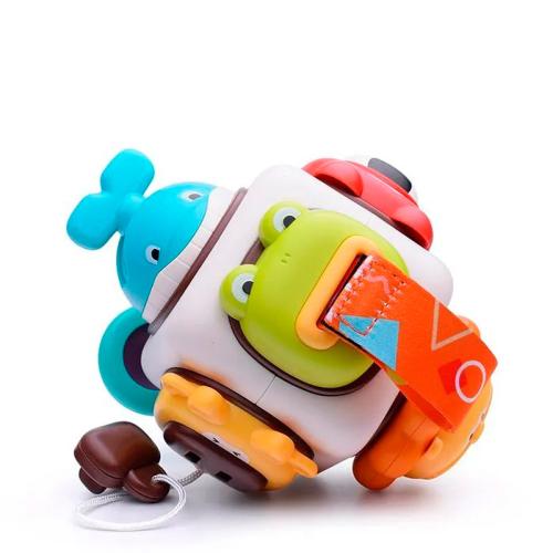 Развивающая игрушка для малышей Занимательный куб MD2177 фото 3