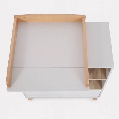 Комод пеленальный с органайзером Rant Lago Pro 800/4 Crystal Beige